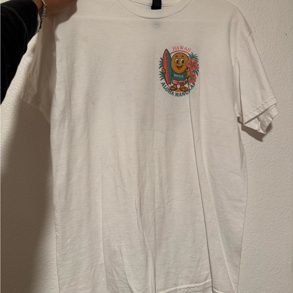 White Manuela Malasadas T-Shirt